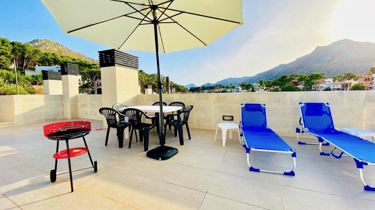 Mirador Blue - Penthouse Apartments With Roof Terrace Cala de Sant Vicenc Zewnętrze zdjęcie